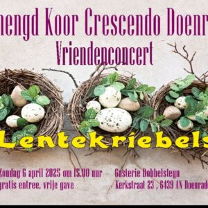 Concert ‘Lentekriebels’, 6 april 2025